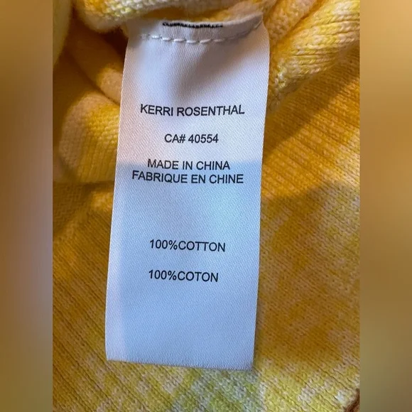 🖤 Kerri Rosenthal Women's Liz Striped Smiley Sweater 🖤 - Picture 4 of 7